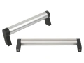 K0212 Ручки трубчатые из алюминия и пластика угловые