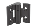 K1197 Петли шарнирные накладные из алюминия с фиксацией