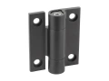 K1198 Петли шарнирные накладные из алюминия с фиксацией