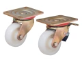 ED01ZKZ Колеса усиленные из полиамида с поворотной платформой