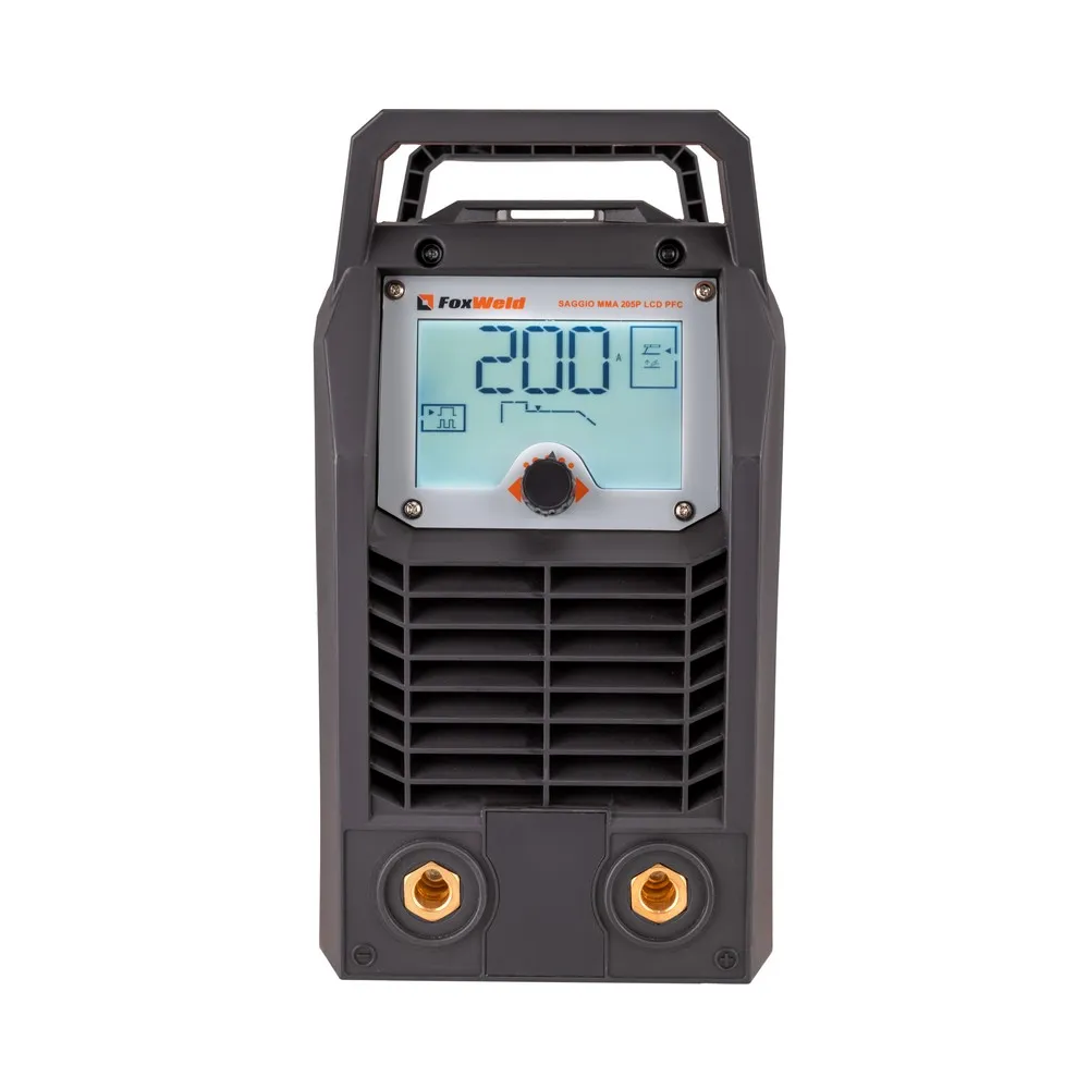 Сварочный аппарат FoxWeld SAGGIO MMA 205P LCD PFC  1016 — детальное фото оборудования для СТО на remkola.by