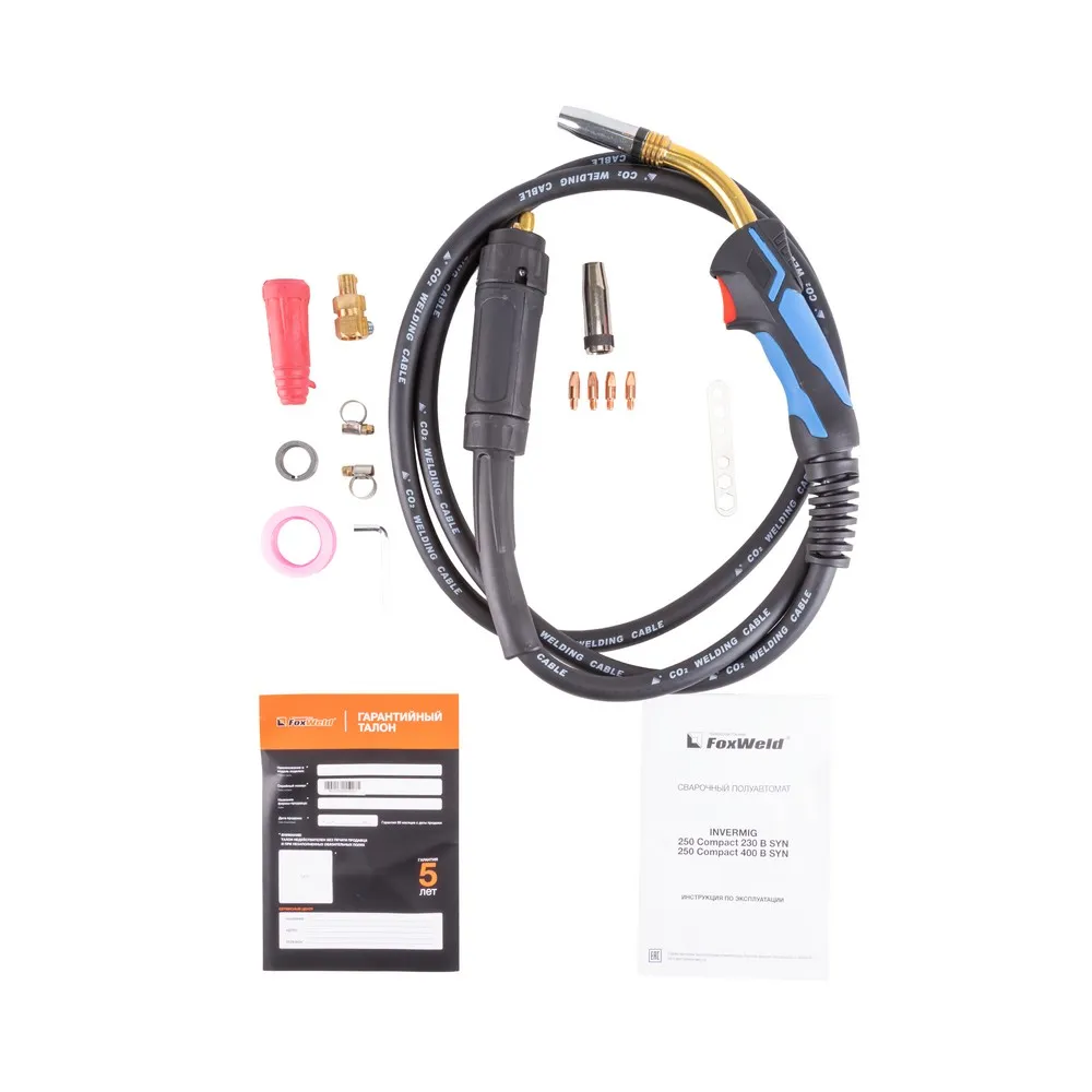 Сварочный полуавтомат FoxWeld INVERMIG 250 COMPACT 400В SYN — детальное фото оборудования для СТО на remkola.by