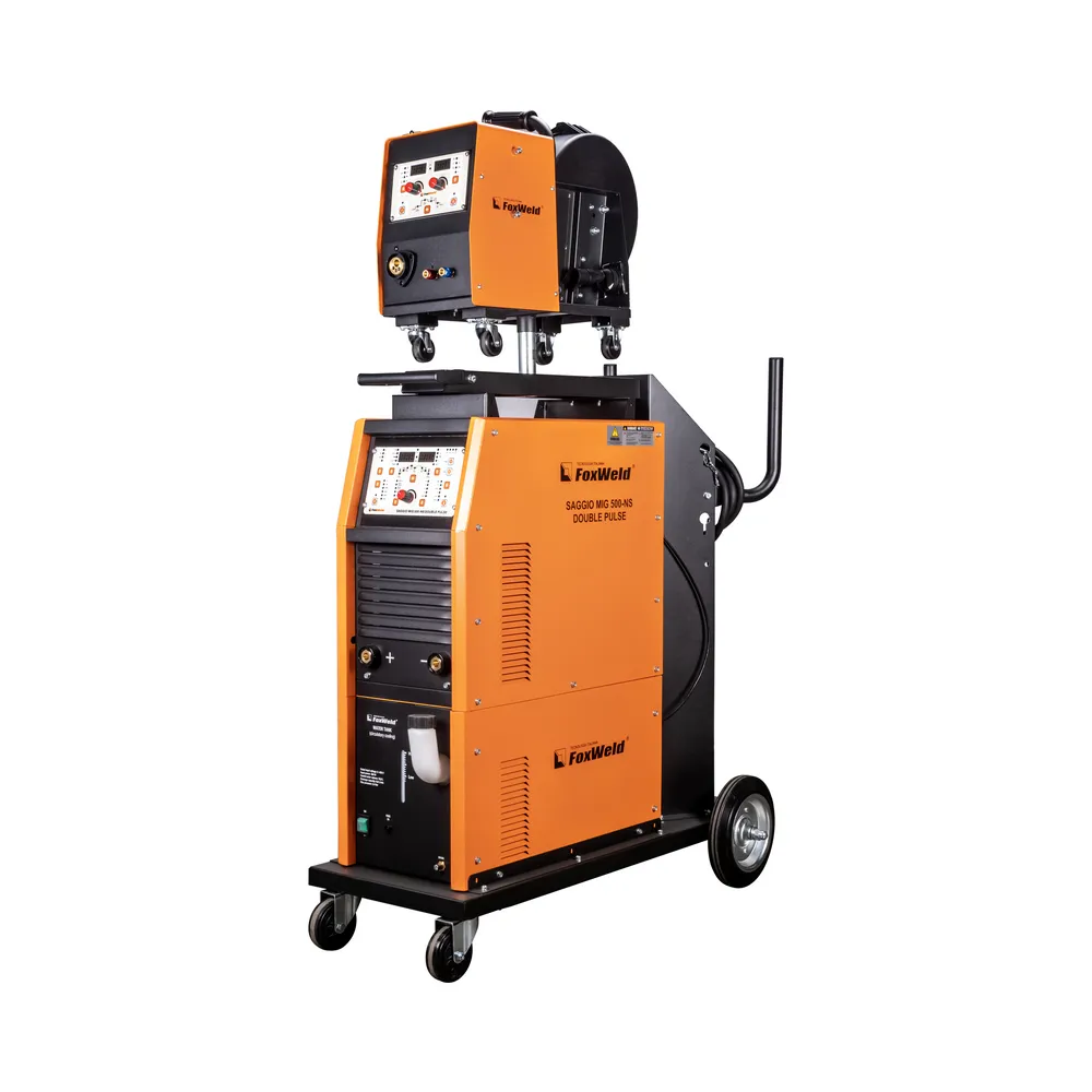 Сварочный полуавтомат FOXWELD SAGGIO MIG 500-NS DOUBLE PULSE — детальное фото оборудования для СТО на remkola.by