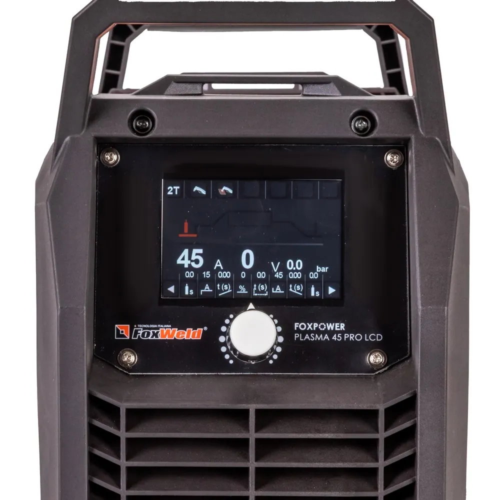 Аппарат плазменной резки FOXPOWER PLASMA 45 PRO LCD FoxWeld 1565 — детальное фото оборудования для СТО на remkola.by