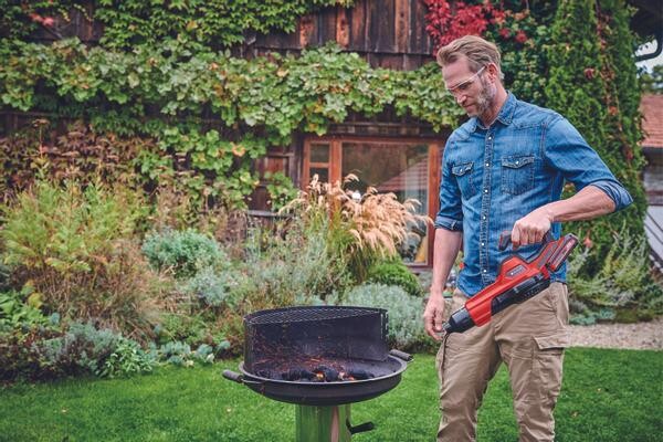 Воздуходувка аккум. Einhell GE-UB 18/250 Li E-Solo — детальное фото оборудования для СТО на remkola.by