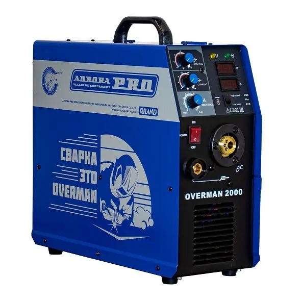 Сварочный полуавтомат AuroraPRO OVERMAN 2000 (Mosfet) — детальное фото оборудования для СТО на remkola.by