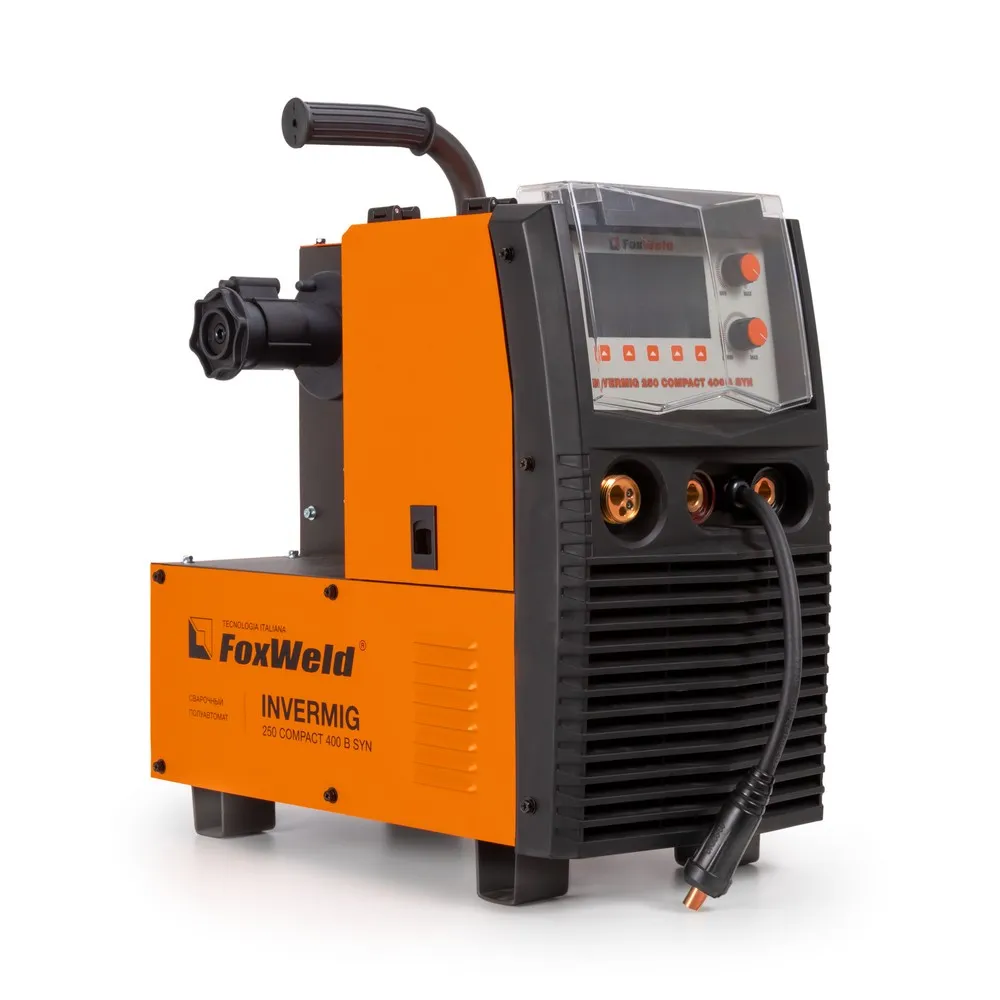 Сварочный полуавтомат FoxWeld INVERMIG 250 COMPACT 400В SYN — детальное фото оборудования для СТО на remkola.by