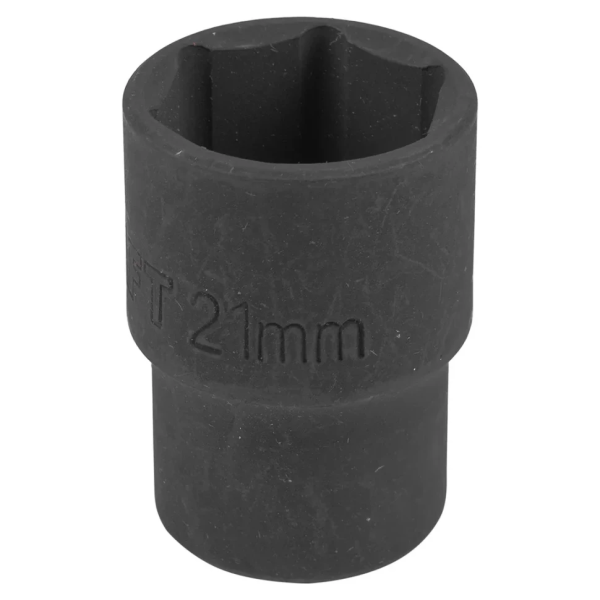 Головка торцевая 21мм (6гр.), 1/2'' FORCEKRAFT FK-44521K короткая, неглубокая — фото товара на remkola.by