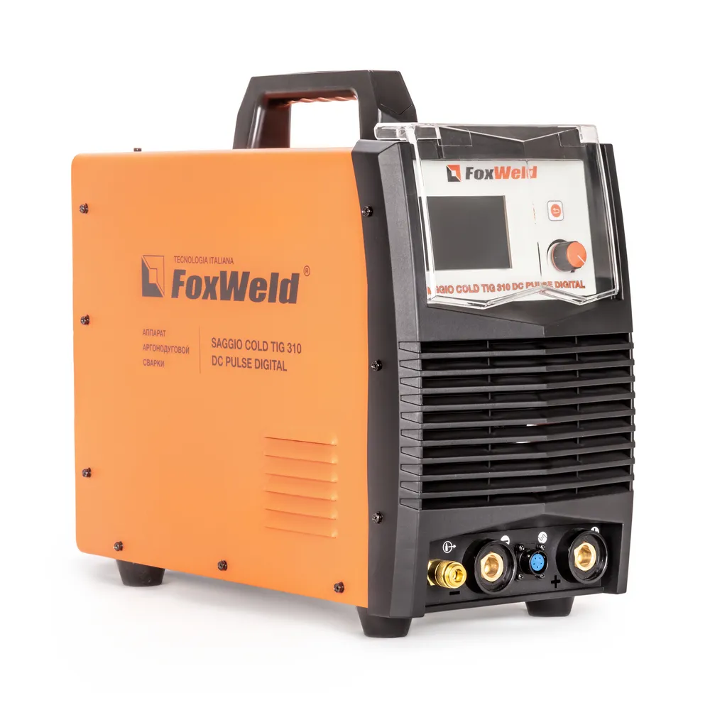 Аппарат аргонодуговой сварки Foxweld SAGGIO COLD TIG 310 DC PULSE DIGITAL — детальное фото оборудования для СТО на remkola.by