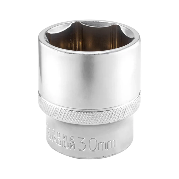 Головка торцевая 30мм (6гр.), 1/2'' RockFORCE LIGHT RF LIGHT-54530 короткая, неглубокая — фото товара на remkola.by