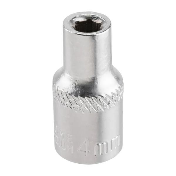 Головка неглубокая короткая торцевая 4мм (6гр.), 1/4'' RockFORCE LIGHT RF LIGHT-52504 — фото товара на remkola.by