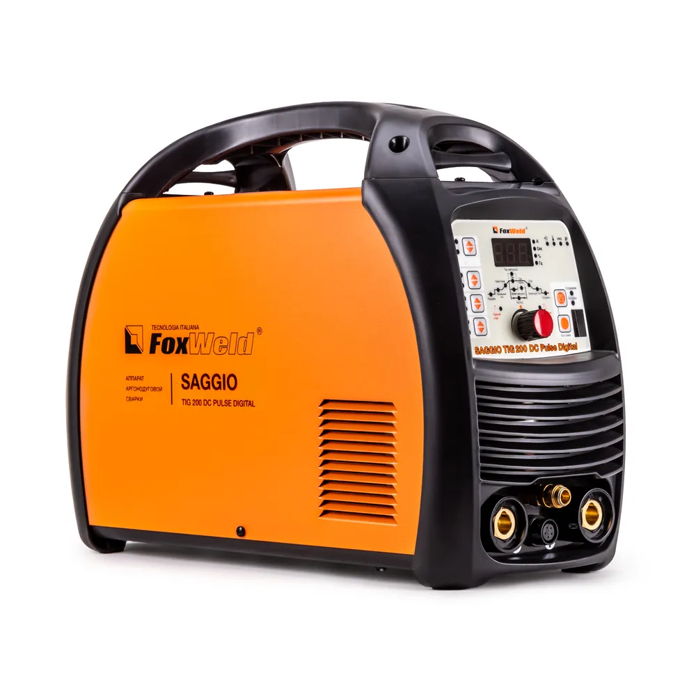 Аппарат аргонодуговой сварки Foxweld SAGGIO TIG 200 DC Pulse Digital — детальное фото оборудования для СТО на remkola.by