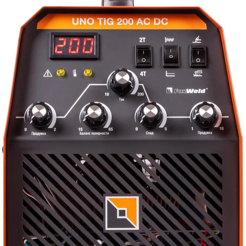 Аппарат аргонодуговой сварки Foxweld UNO TIG 200 AC/DC — детальное фото оборудования для СТО на remkola.by