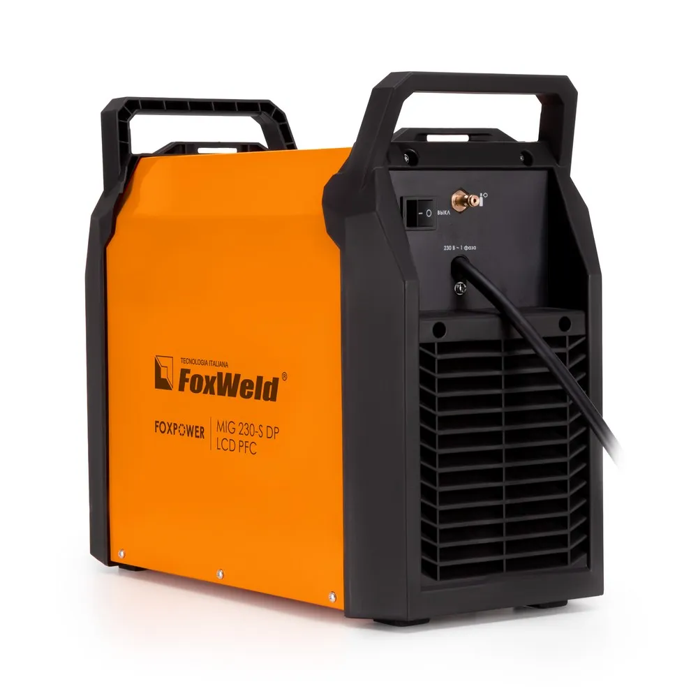 Сварочный полуавтомат FOXPOWER MIG 230-S DP LCD PFC FoxWeld 1505 — детальное фото оборудования для СТО на remkola.by