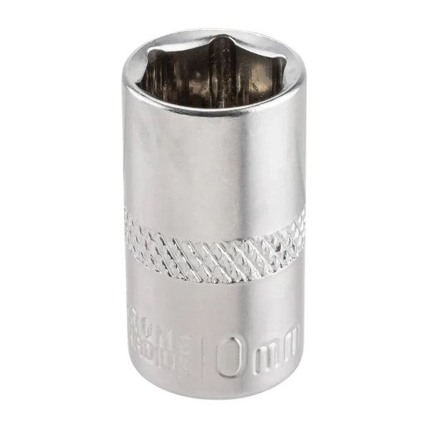 Головка неглубокая короткая торцевая 10мм (6гр.), 1/4'' RockFORCE LIGHT RF LIGHT-52510 — фото товара на remkola.by