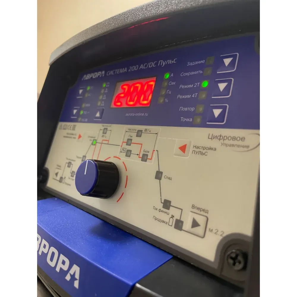 Сварочный инвертор Аврора Система 200 AC/DC ПУЛЬС v2.2 — детальное фото оборудования для СТО на remkola.by