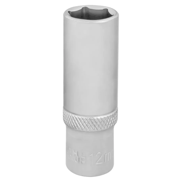 Головка глубокая торцевая 12мм (6гр.), 1/4'' RockFORCE LIGHT RF LIGHT-5255012 — фото товара на remkola.by