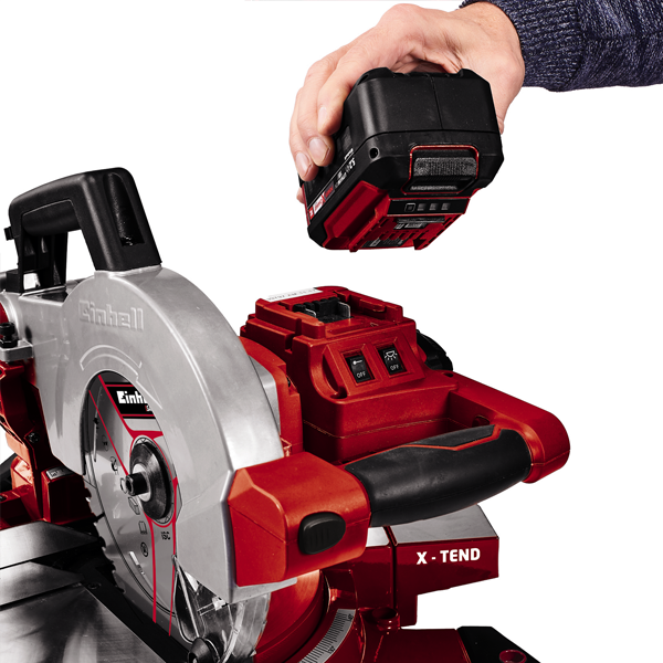 Пила торцовочная аккум. Einhell TE-MS 18/210 Li-Solo — детальное фото оборудования для СТО на remkola.by