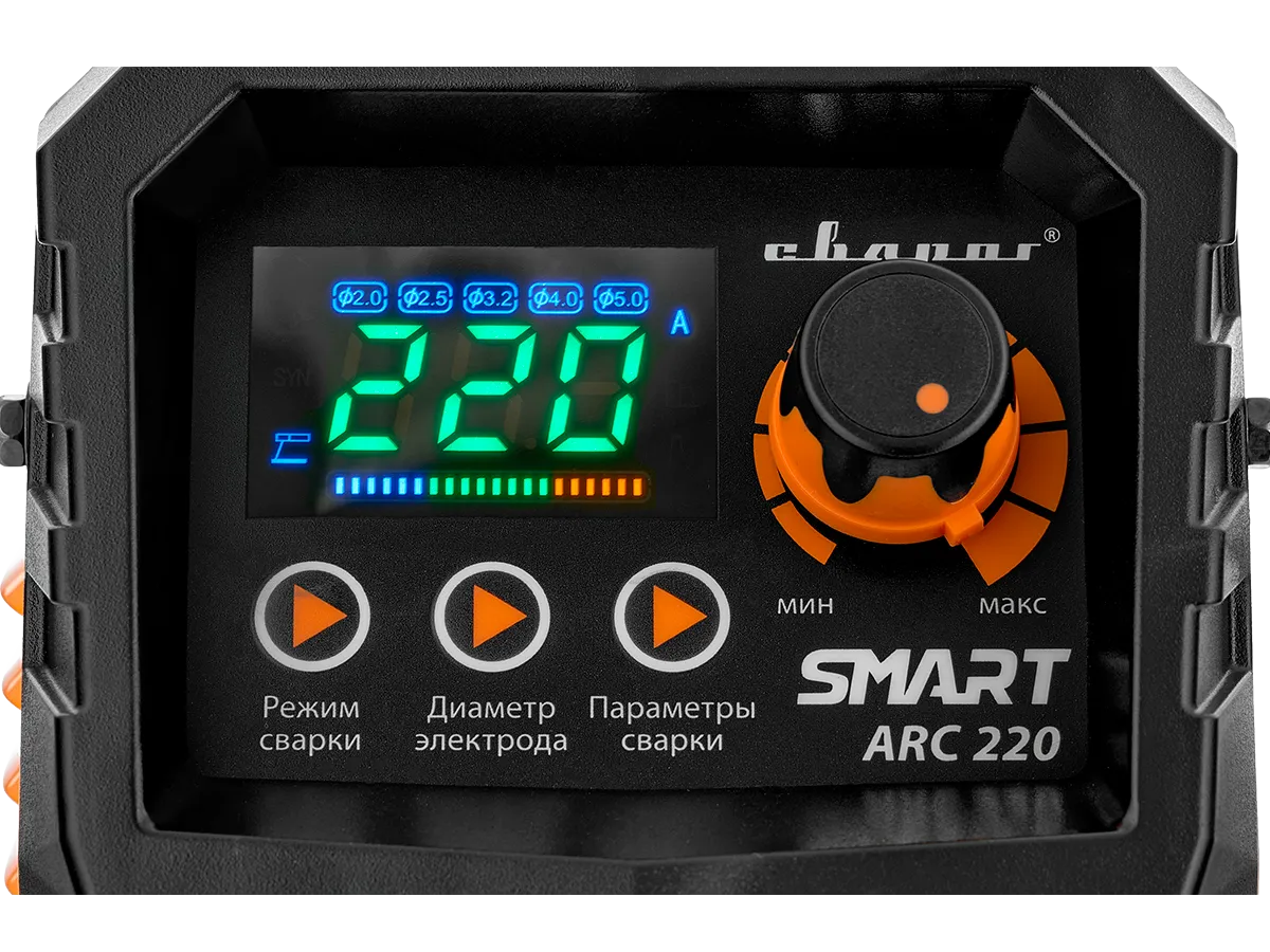 Сварочный инвертор Сварог REAl smart Arc 220 (Z28403) — детальное фото оборудования для СТО на remkola.by