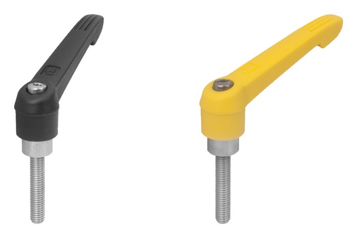 K0270 Рычаги зажимные NOVOgrip из пластика и нержавеющей стали, НР — детальное фото оборудования для СТО на remkola.by
