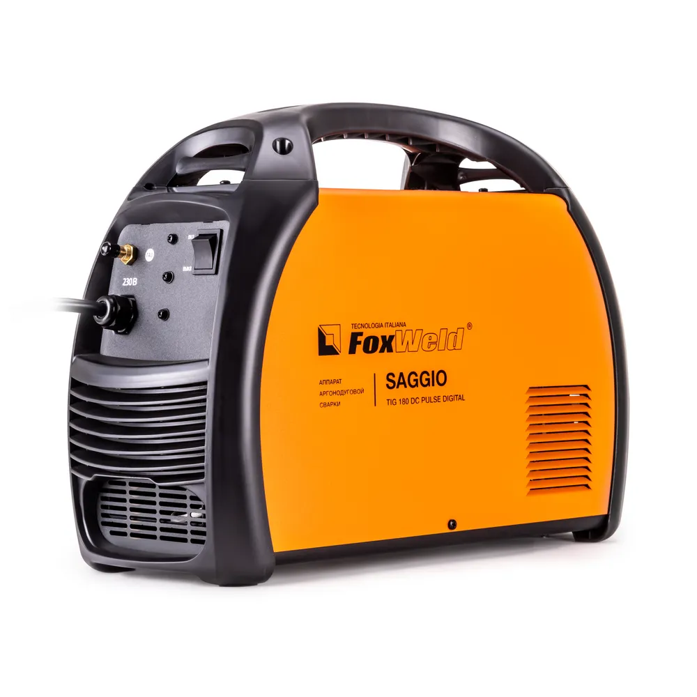 Аппарат аргонодуговой сварки Foxweld SAGGIO TIG 180 DC Pulse Digital — детальное фото оборудования для СТО на remkola.by