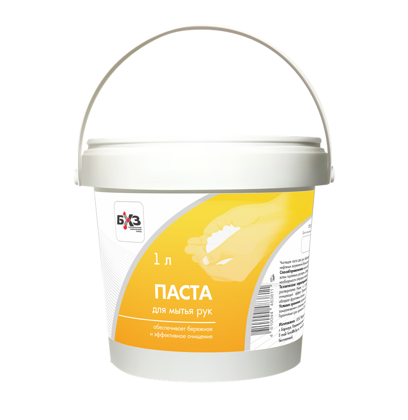 Паста для мытья рук, 1 л БХЗ