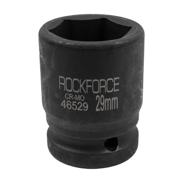 Головка ударная неглубокая короткая торцевая 29мм (6гр.), 3/4'' RockFORCE RF-46529 — фото товара на remkola.by
