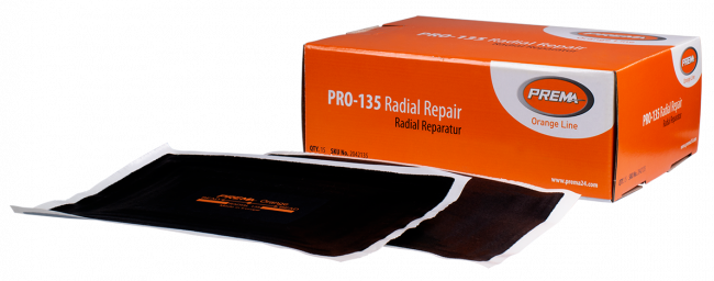 Пластырь радиальный  PRO-135 203х148мм, 3 слоя корда Prema GmBl