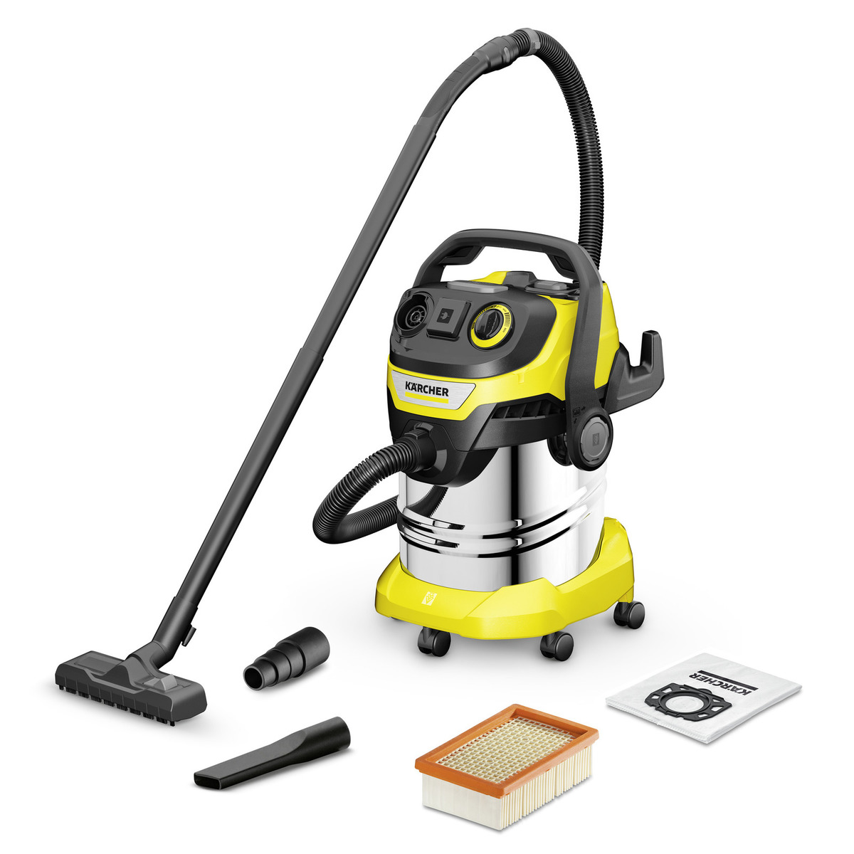 Пылесос сухой и влажной уборки Karcher WD 5 P S V-25/5/22713 — детальное фото оборудования для СТО на remkola.by