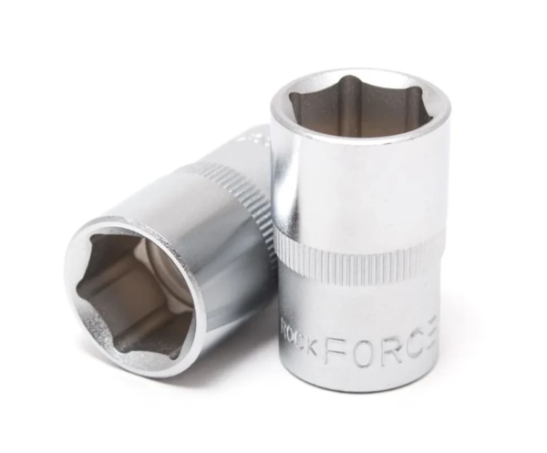 Головка торцевая 17мм (6гр.), 1/2'' RockFORCE RF-54517 короткая, неглубокая — фото товара на remkola.by