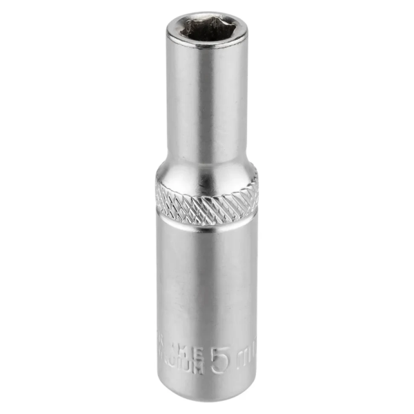 Головка глубокая торцевая 5мм (6гр.), 1/4'' RockFORCE LIGHT RF LIGHT-5255005 — фото товара на remkola.by