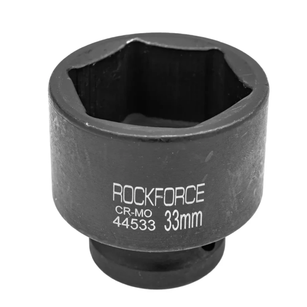 Головка ударная торцевая 33мм (6гр.), 1/2'' RockFORCE RF-44533 неглубокая — фото товара на remkola.by