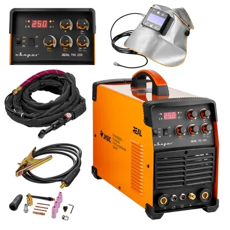 Инвертор Сварог REAL TIG 250 (W229) ColdTIG + маска — фото товара на remkola.by