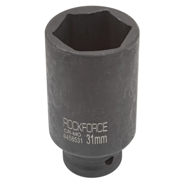 Головка торцевая ударная глубокая 31мм (6гр.), 1/2'' RockFORCE RF-4458531 — фото товара на remkola.by
