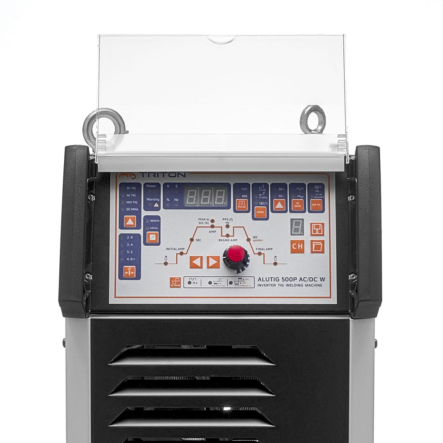 Сварочный инвертор Triton ALUTIG 500Р AC/DC W [TTGAC500PW] — детальное фото оборудования для СТО на remkola.by