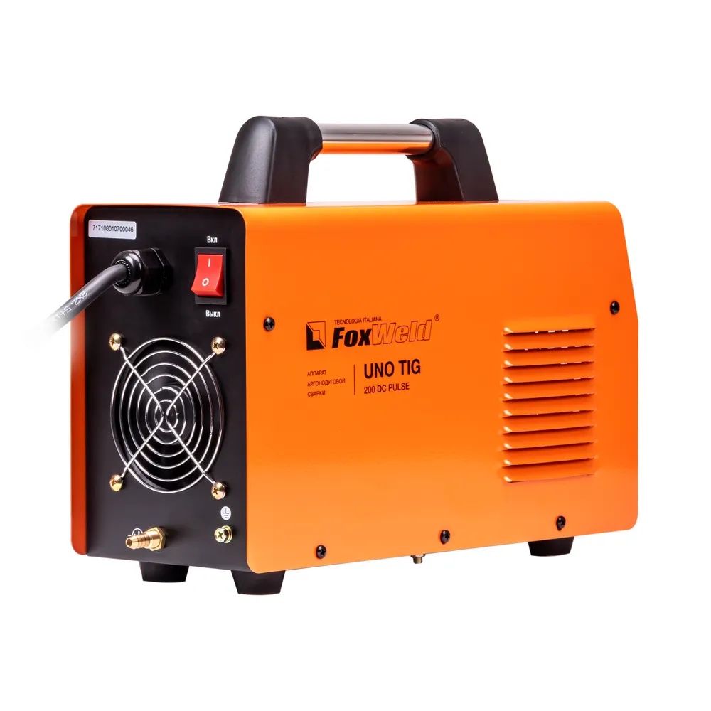 Аппарат аргонодуговой сварки Foxweld UNO TIG 200 DC PULSE — детальное фото оборудования для СТО на remkola.by