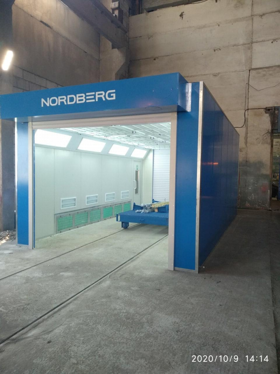 Окрасочно-сушильная камера NORDBERG INDUSTRIAL — детальное фото оборудования для СТО на remkola.by