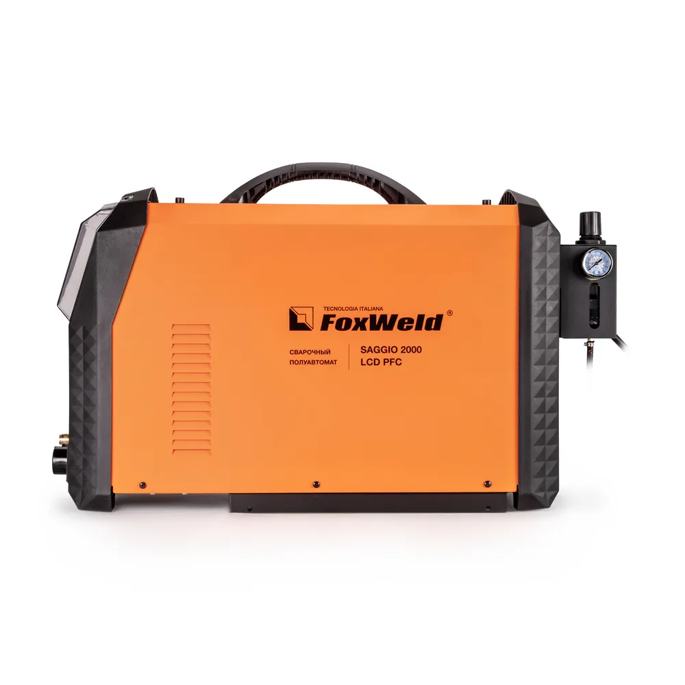Сварочный полуавтомат Foxweld SAGGIO 2000 LCD PFC (5-в-1) — детальное фото оборудования для СТО на remkola.by
