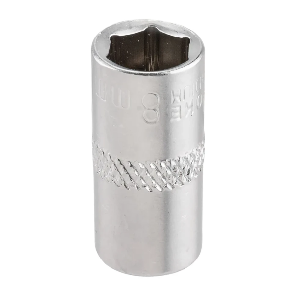Головка неглубокая короткая торцевая 8мм (6гр.), 1/4'' RockFORCE LIGHT RF LIGHT-52508 — фото товара на remkola.by