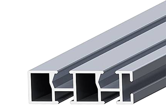 1.2.00.023075.00 Профили конвейерные алюминиевые 23X75, паз 8
