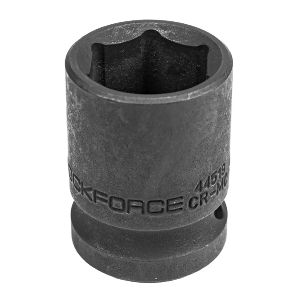 Головка ударная торцевая 19мм (6гр.), 1/2'' RockFORCE RF-44519 неглубокая — фото товара на remkola.by