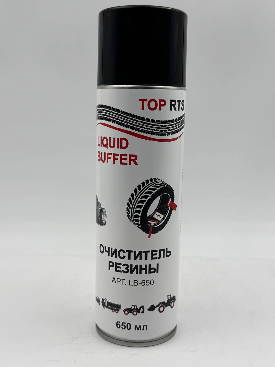 Очиститель резины «TOP RTS LIQUID BUFFER», спрей, 650мл, LB-650