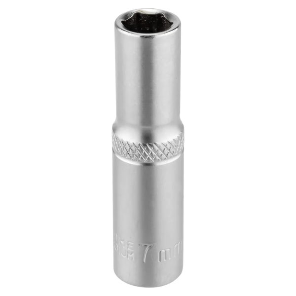 Головка глубокая торцевая 7мм (6гр.), 1/4'' RockFORCE LIGHT RF LIGHT-5255007 — фото товара на remkola.by