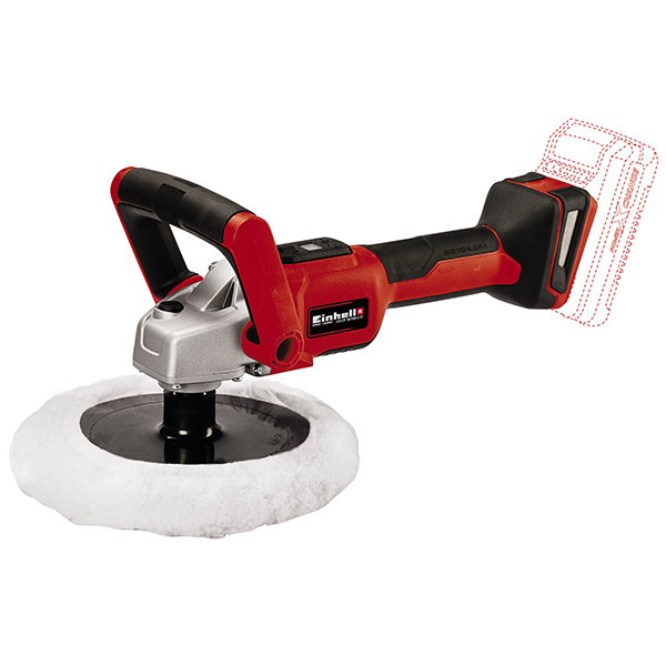 Машина полировальная аккум. Einhell CE-CP 18/180 Li E-Solo — детальное фото оборудования для СТО на remkola.by