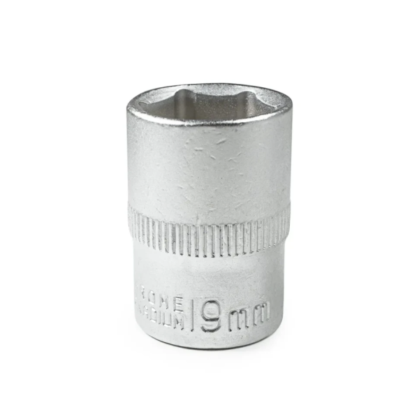 Головка торцевая 19мм (6гр.), 1/2'' KINGTUL profi KT-54519 короткая, неглубокая — фото товара на remkola.by