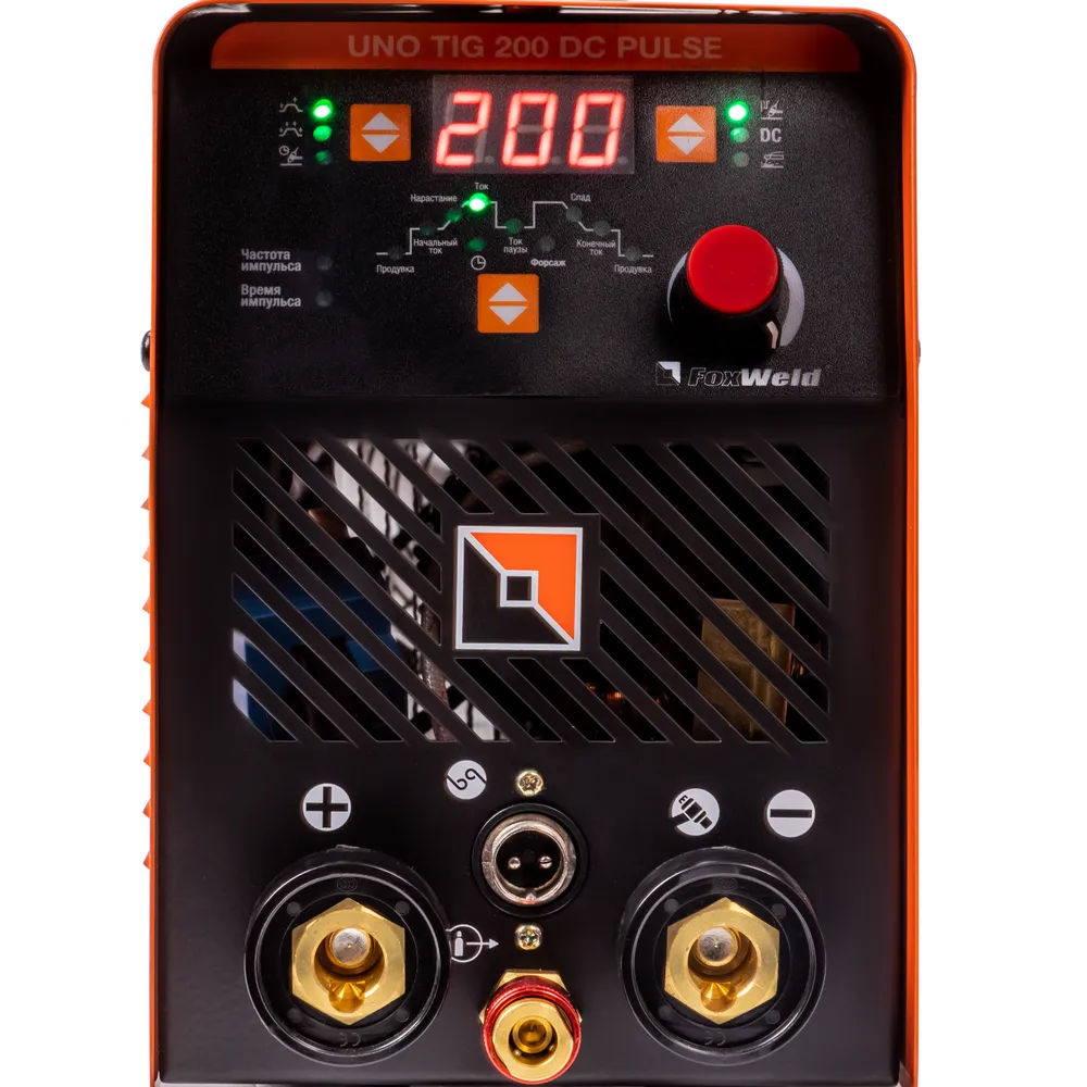Аппарат аргонодуговой сварки Foxweld UNO TIG 200 DC PULSE — детальное фото оборудования для СТО на remkola.by