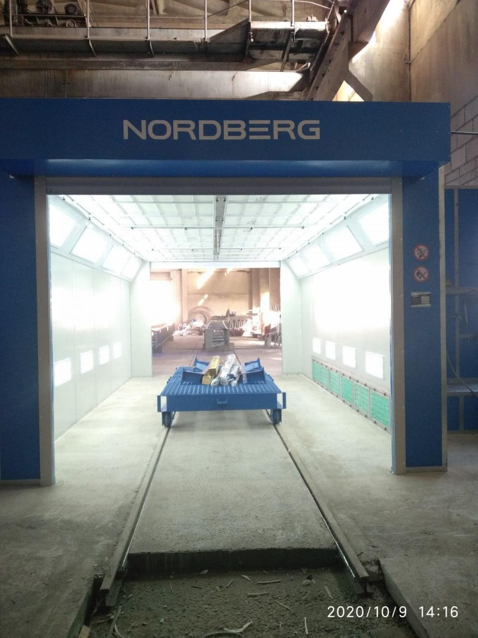 Окрасочно-сушильная камера NORDBERG INDUSTRIAL — детальное фото оборудования для СТО на remkola.by