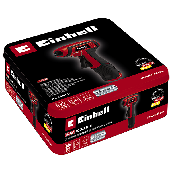 Пистолет клеевой аккум. Einhell TC-CG 3,6/1 Li — детальное фото оборудования для СТО на remkola.by