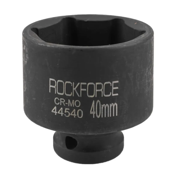 Головка ударная торцевая 40мм (6гр.), 1/2'' RockFORCE RF-44540 неглубокая — фото товара на remkola.by