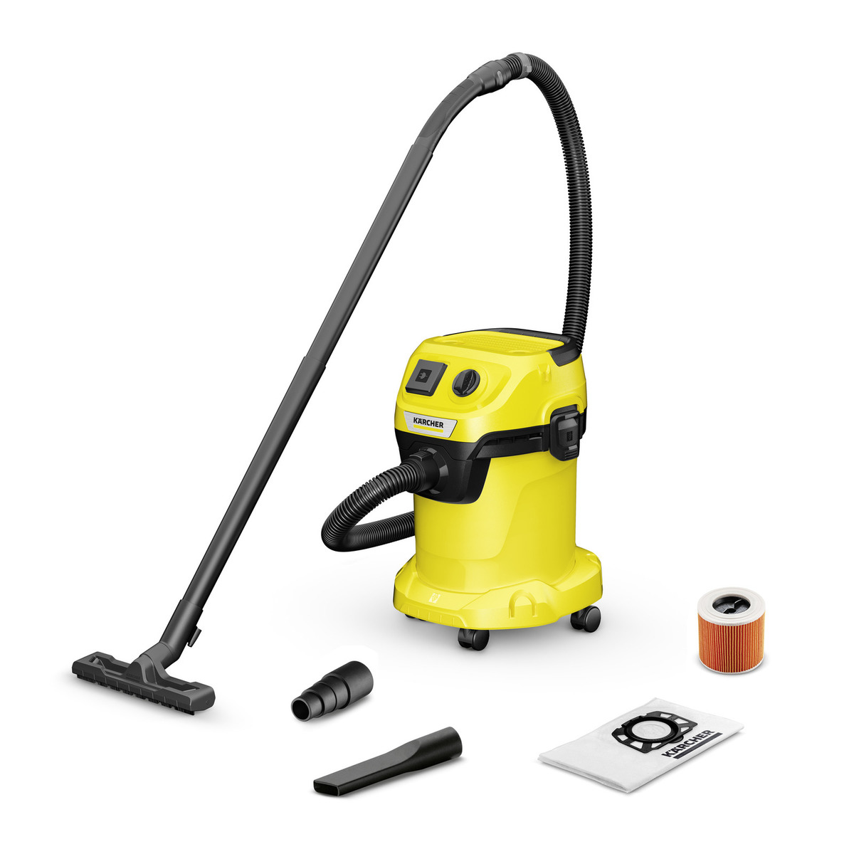 Пылесос сухой и влажной уборки Karcher WD 3 P V-17/4/20713 — детальное фото оборудования для СТО на remkola.by